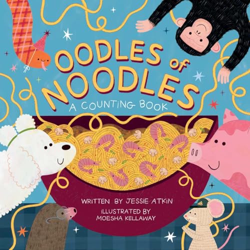 Read Oodles of Noodles (A Counting Word Play Board Book for Toddlers)