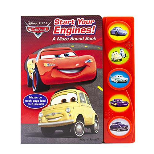 Disney Pixar Cars Little Maze Sound book book cover