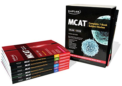 MCAT Complete 7-Book Subject Review 2018-2019: Online + Book book cover