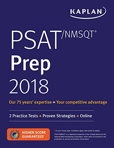 PSAT/NMSQT 2018 Strategies, Practice, and Review with 2 Practice Tests: Online + Book book cover
