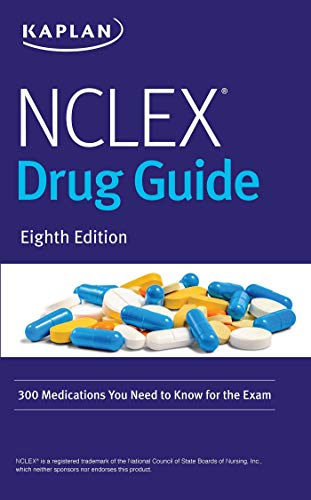 NCLEX Drug Guide: 300 Medications You Need to Know for the Exam book cover