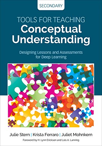 Tools for Teaching Conceptual Understanding, Secondary: Designing Lessons and Assessments for Deep Learning book cover