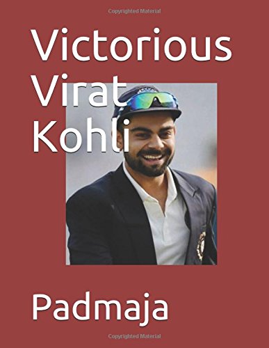 Victorious Virat Kohli book cover