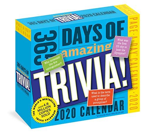 365 Days of Amazing Trivia! Page-A-Day Calendar 2020 book cover