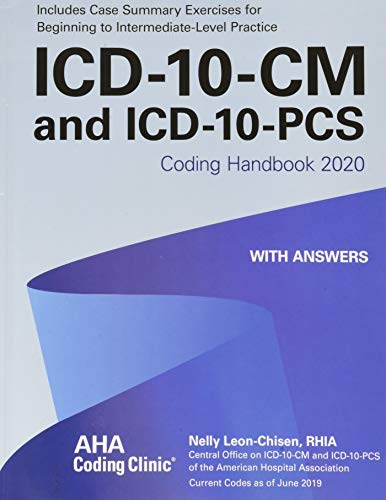 ICD-10-CM and ICD-10-PCs Coding Handbook with Answers 2020 book cover