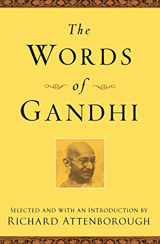 The Words of Gandhi book cover
