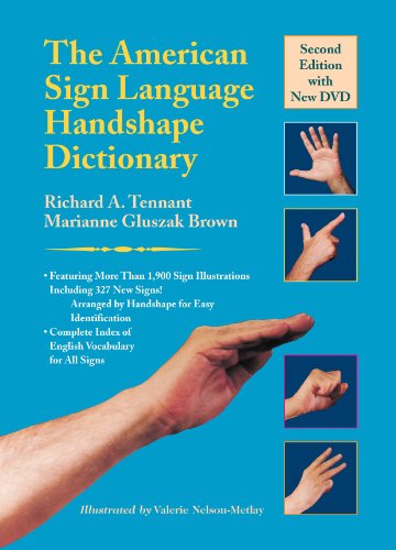 The American Sign Language Handshape Dictionary book cover