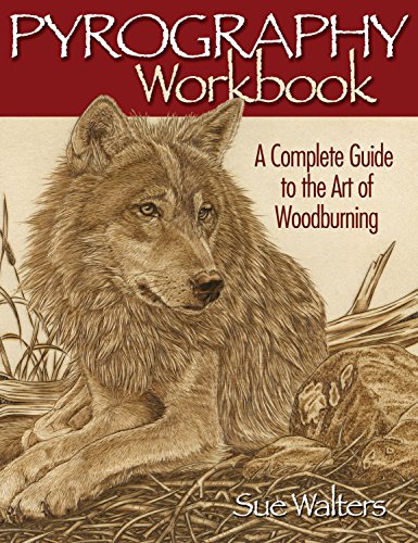 Pyrography Workbook: A Complete Guide to the Art of Woodburning book cover