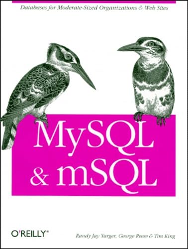 MySQL and mSQL book cover