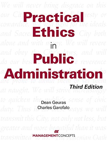 Practical Ethics in Public Administration book cover