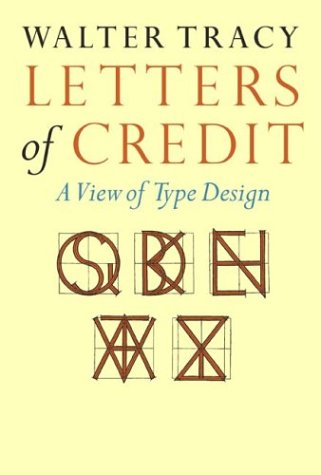 Letters of Credit: A View of Type Design book cover