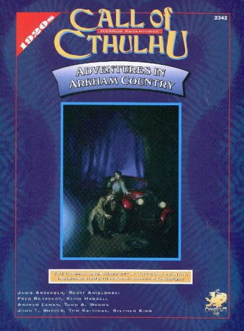 Adventures in Arkham Country: Five Classic Adventures Set in Lovecraft Country (Call of Cthlulhu RPG) book cover