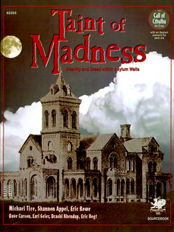 Taint of Madness: Insanity and Dread Within Asylum Walls (Call of Cthulhu RPG) book cover