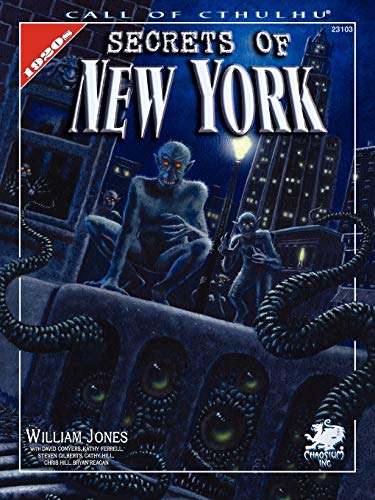 Secrets of New York (Call of Cthulhu RPG) book cover