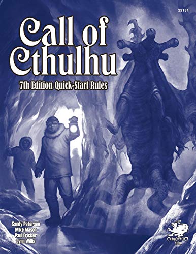 Call of Cthulhu: 7th Edition Quick-Start Rules (Call of Cthulhu RPG) book cover