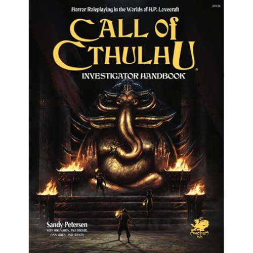 Call of Cthulhu: Investigator Handbook book cover