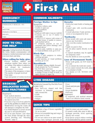 First Aid (Quick Study Health) book cover