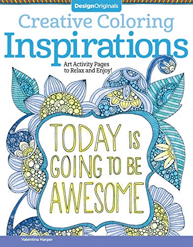 Creative Coloring Inspirations: Art Activity Pages to Relax and Enjoy! book cover