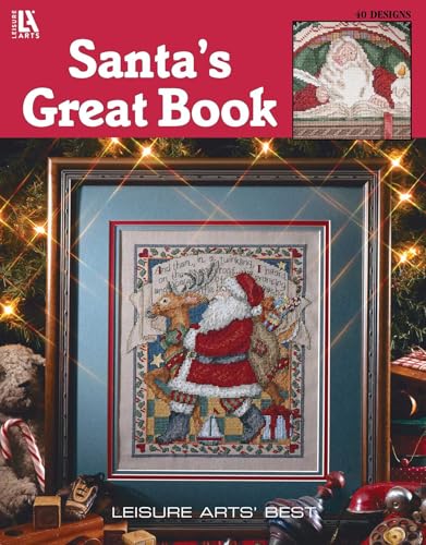 Santa's Great Book (Leisure Arts #2840) book cover