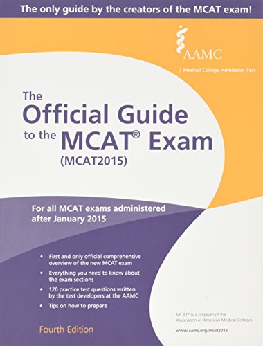 The Official Guide to the MCAT Exam (McAt2015) book cover