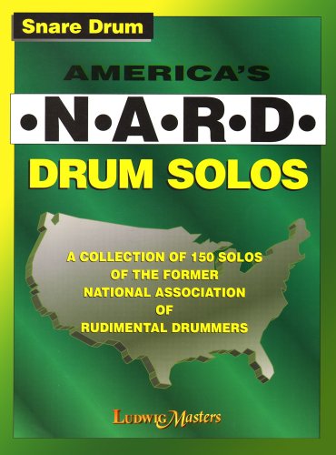 10300111 - America's NARD Drum Solos book cover