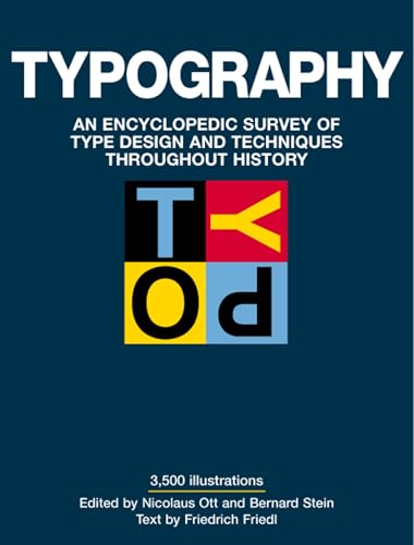 Typography book cover