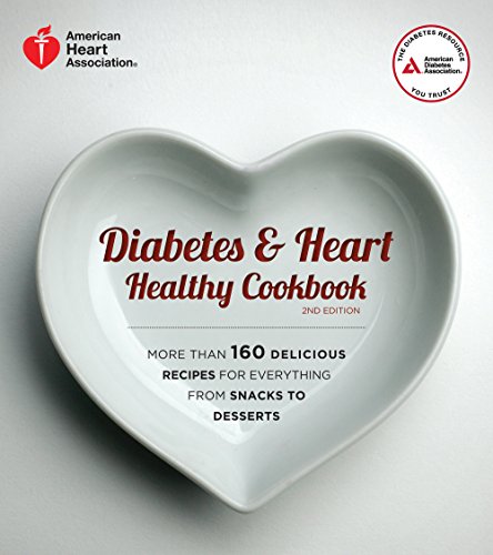Diabetes and Heart Healthy Cookbook book cover