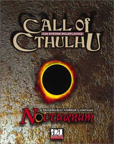 Nocturnum (Call of Cthulhu RPG) book cover