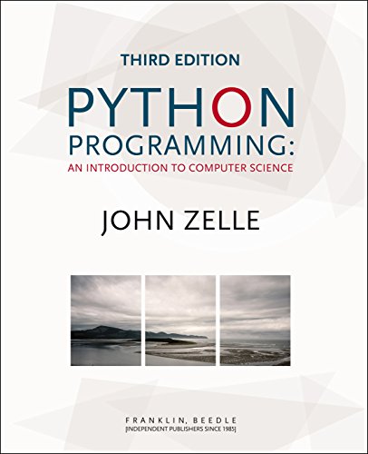 Python Programming: An Introduction to Computer Science book cover