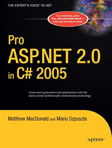 Pro ASP.NET 2.0 in C# 2005 book cover