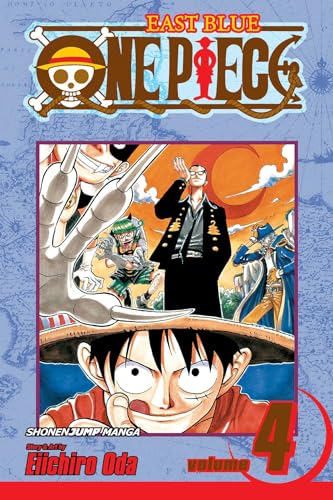 One Piece Volume 4 The Black Cat Pirates cover art