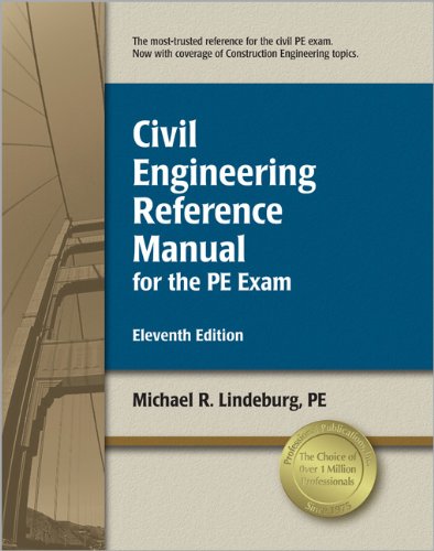 Civil Engineering Reference Manual for the PE Exam book cover