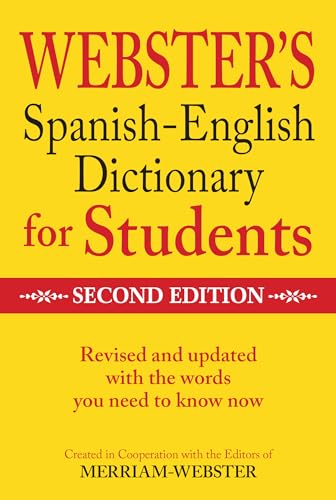 Webster's Spanish-English Dictionary for Students, Second Edition book cover