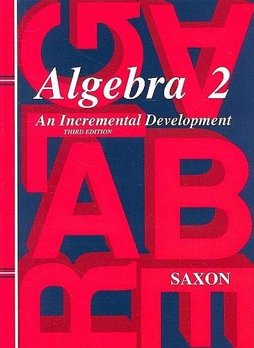 Saxon Math Algebra 2 Complete Home School Kit book cover