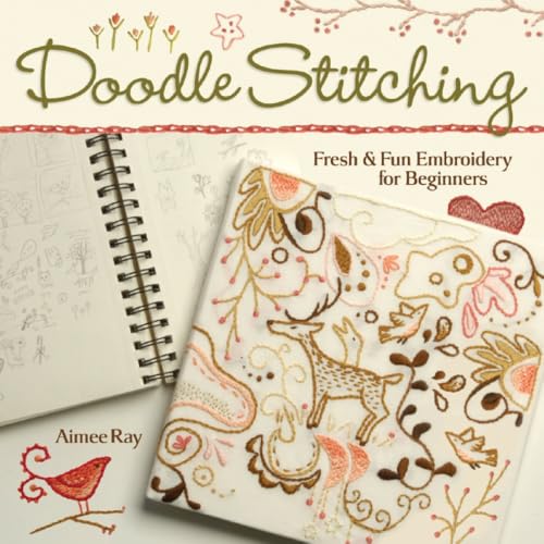 Doodle Stitching: Fresh Fun Embroidery for Beginners book cover