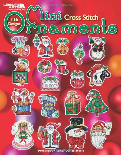Mini Cross Stitch Ornaments book cover