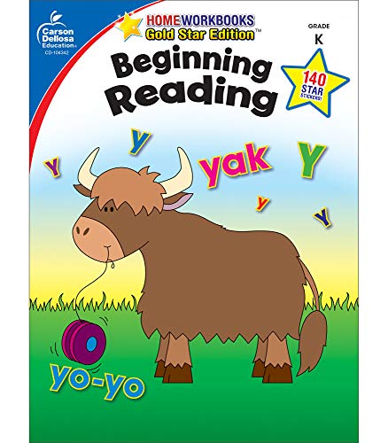 Beginning Reading, Grade K: Gold Star Edition book cover