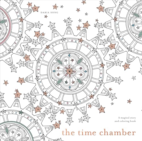 The Time Chamber: A Magical Story and Coloring Book (Time Adult Coloring Books) book cover