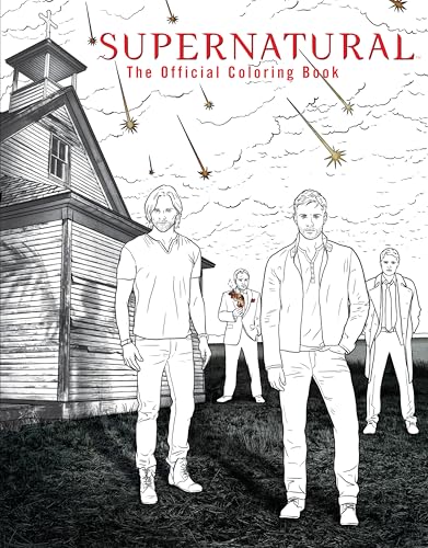 Supernatural: The Official Coloring Book book cover
