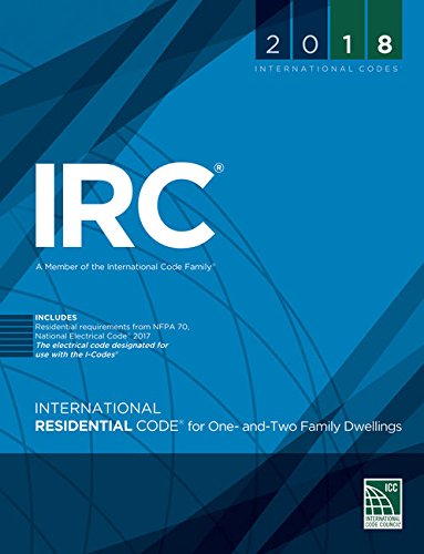 2018 International Residential Code for One- And Two-Family Dwellings book cover