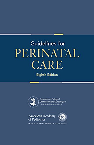 Guidelines for Perinatal Care book cover