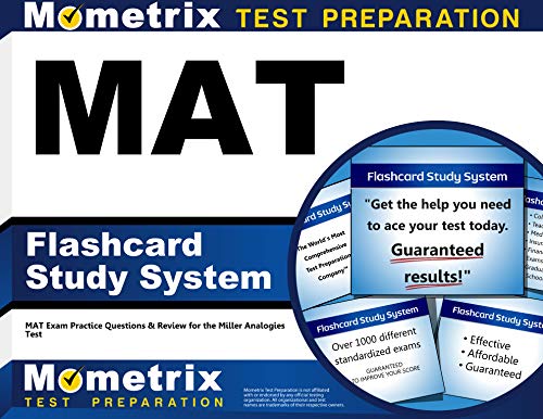 Mat Flashcard Study System: Mat Exam Practice Questions and Review for the Miller Analogies Test book cover