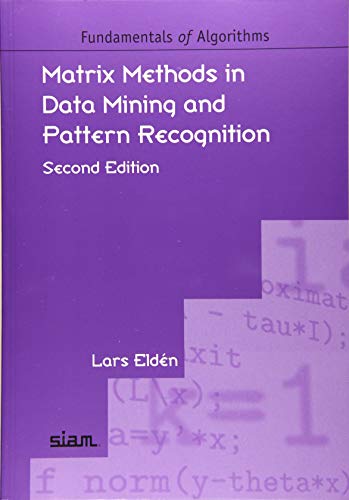 Matrix Methods in Data Mining and Pattern Recognition book cover