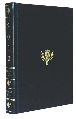 2010 Britannica Book of the Year book cover