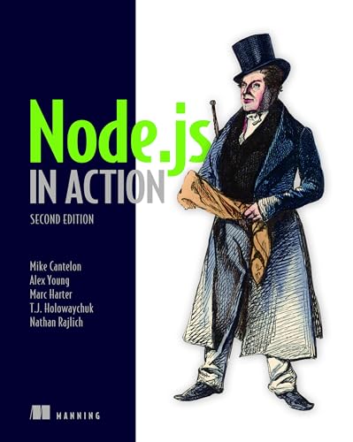 Node.js in Action book cover