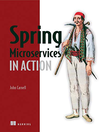 Spring Microservices in Action book cover