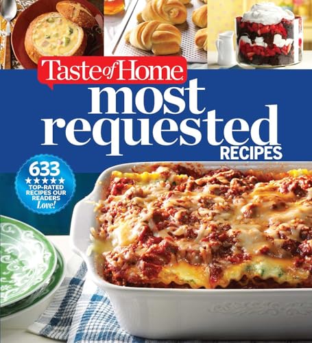 Taste of Home Most Requested Recipes: 633 Top-Rated Recipes Our Readers Love! book cover
