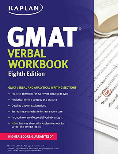 Kaplan GMAT Verbal Workbook book cover