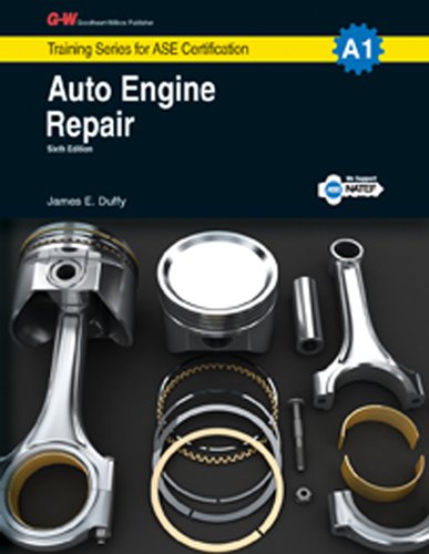 Auto Engine Repair Workbook, A1 book cover