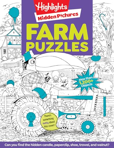 Highlights Hidden Pictures® Favorite Farm Puzzles book cover